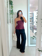 Ayla Top in Brick