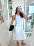 Coco Dress or Skirt in White