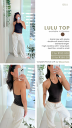 Lulu Top in Hershey Brown
