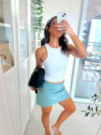Yaz Top or Skirt in Plain-Bubble Gum