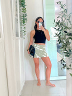 Yaz Top or Skirt in Sage Bloom