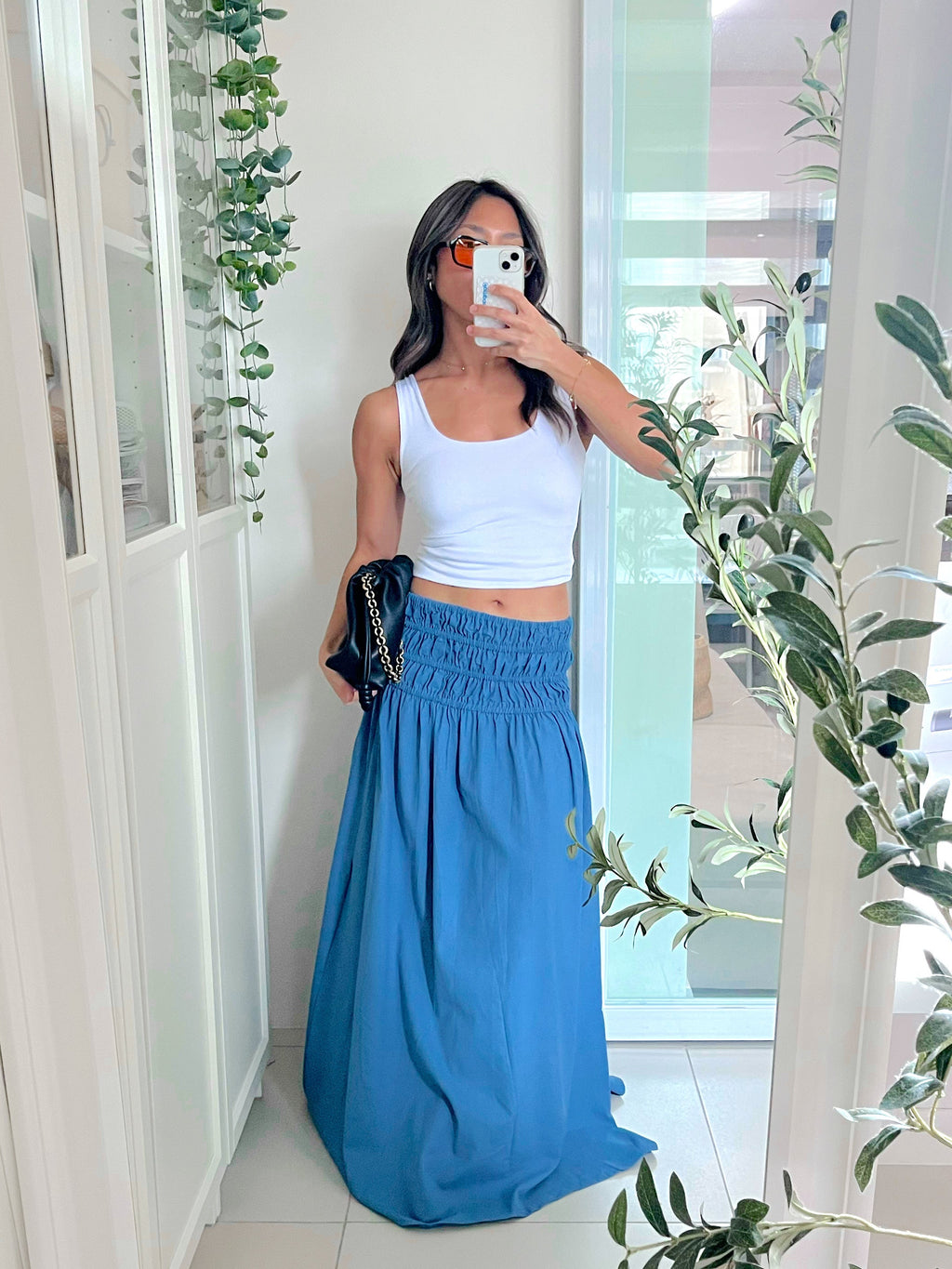 Marmaris Dress or Skirt in Blue