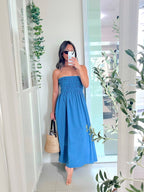 Marmaris Dress or Skirt in Blue