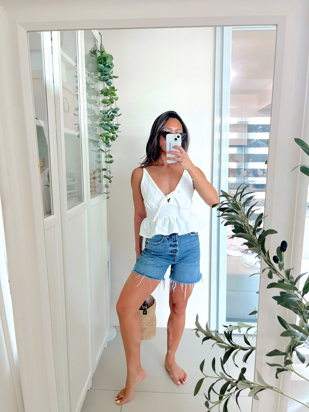 Mina Top in White