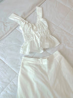 Azra Set in White