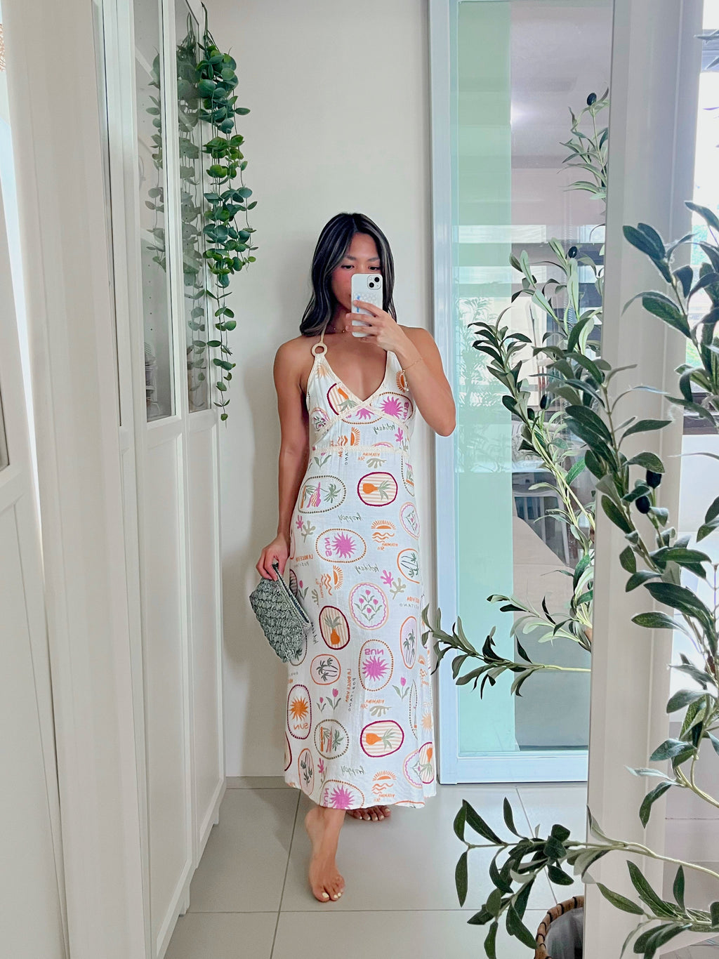 Avsa Dress in Vitamin Sea