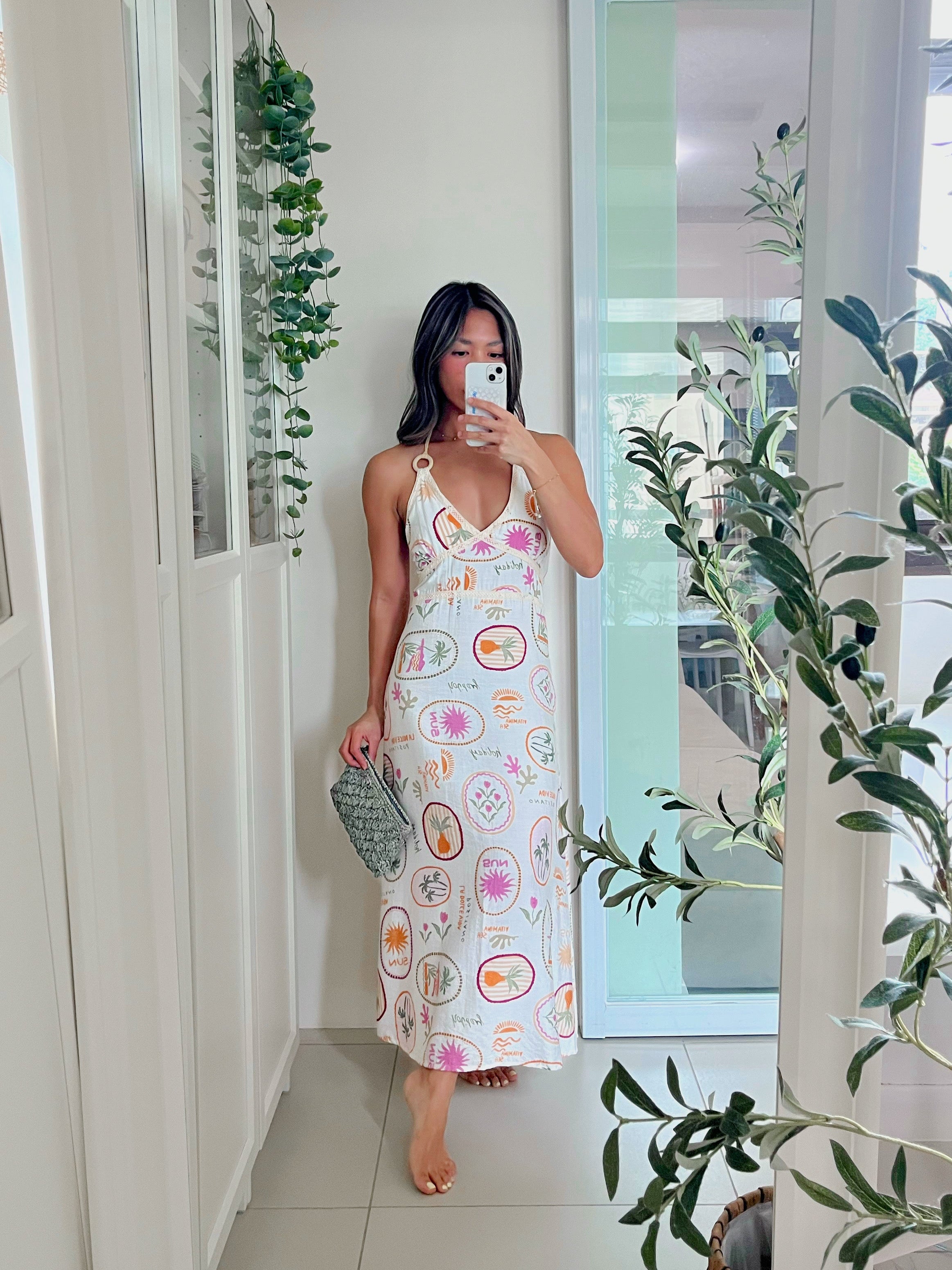 Avsa Dress in Vitamin Sea