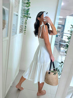 Lale Dress in Off White