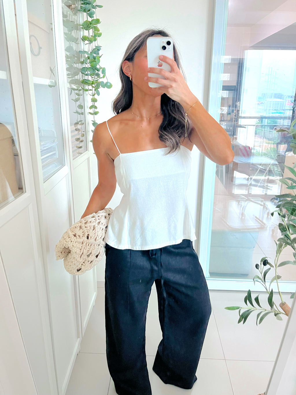 Ayla Top in White