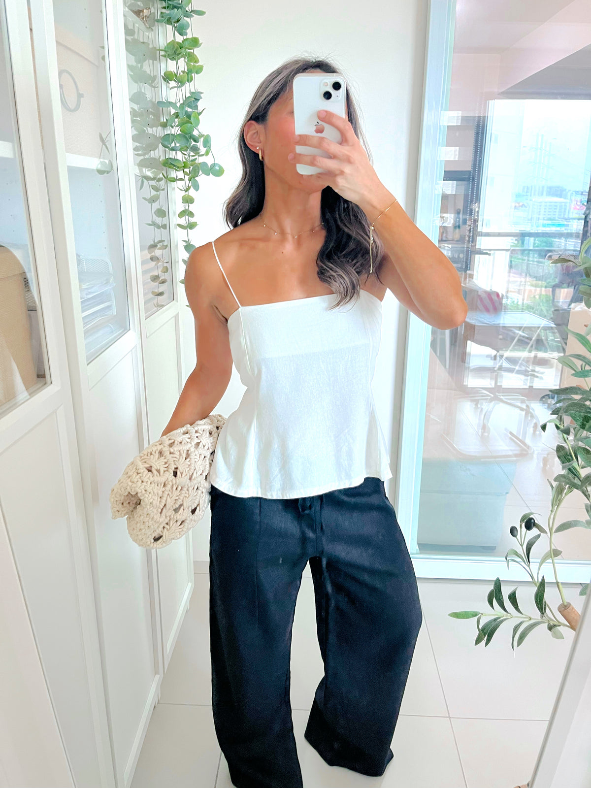 Ayla Top in White