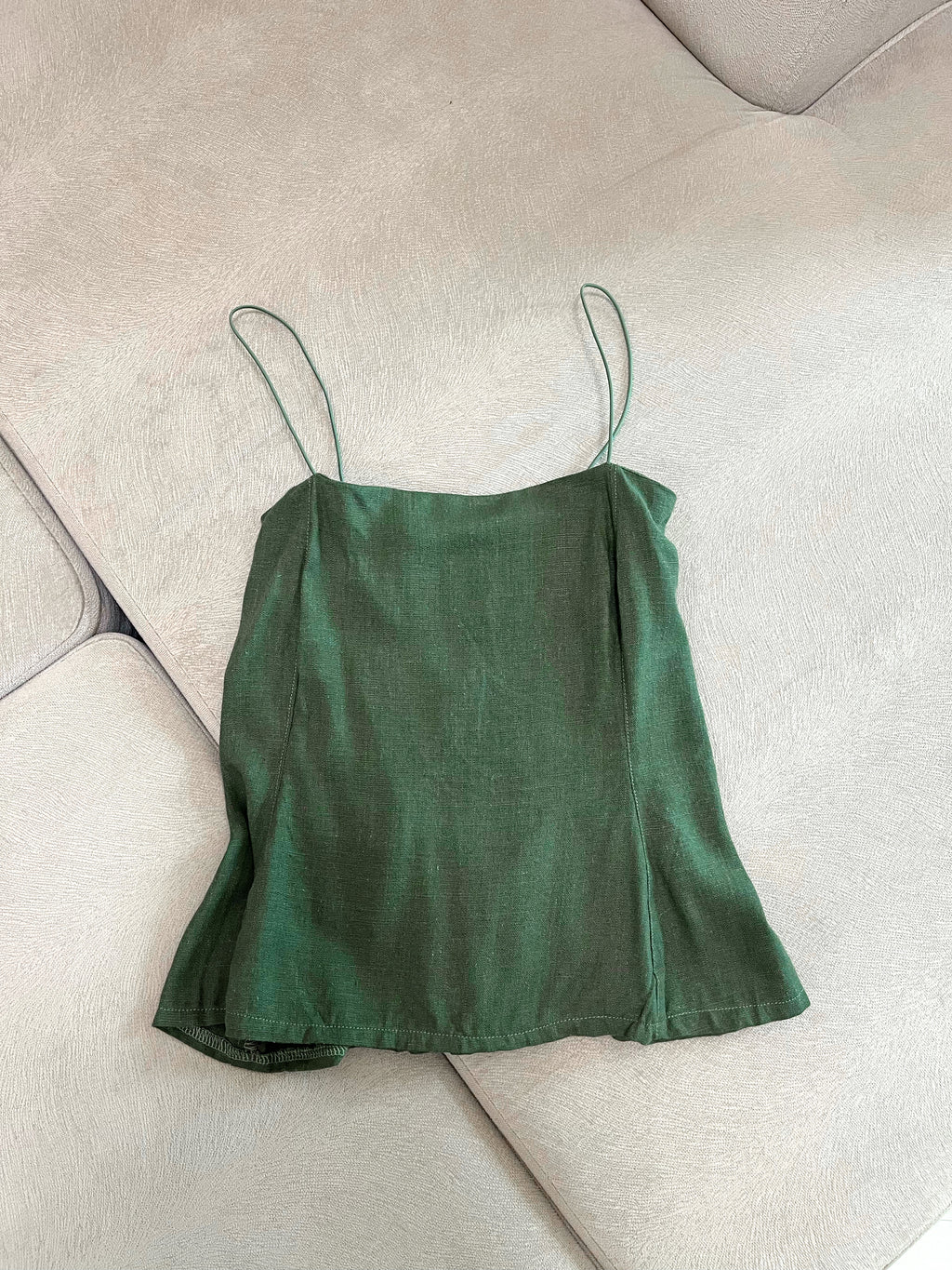 Ayla Top in Dark Green