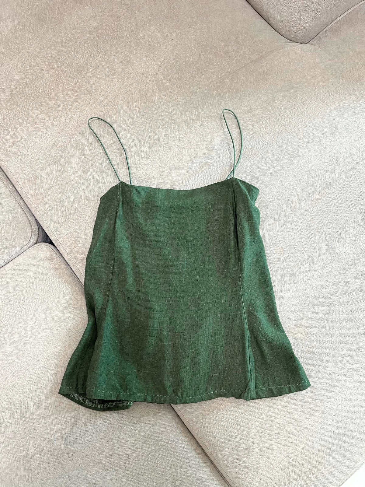 Ayla Top in Dark Green