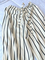 Dilara Pants in Cream Noir