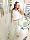 Dilara Pants in Lime Wash