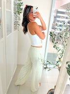 Dilara Pants in Lime Wash