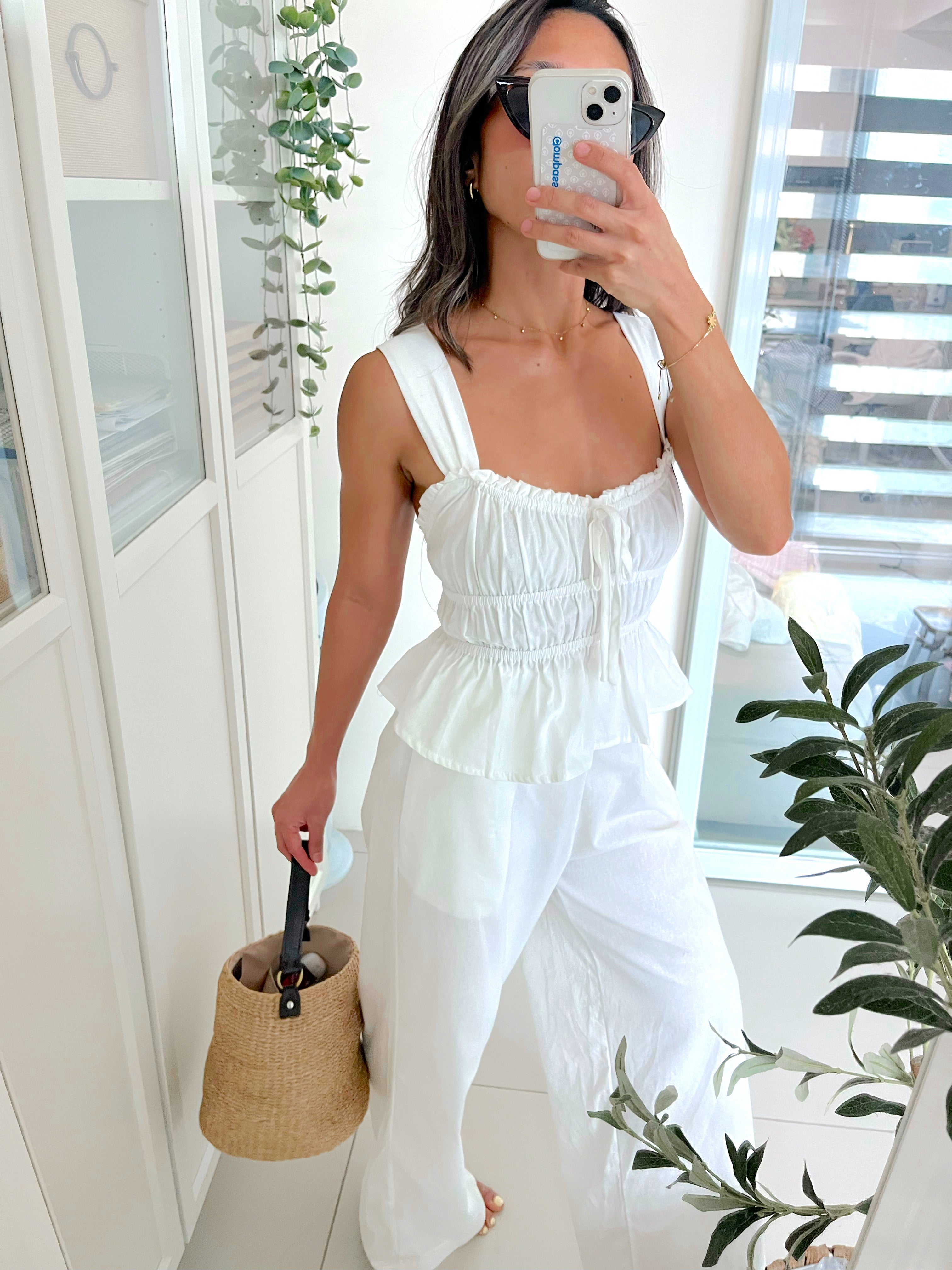 Azra Set in White