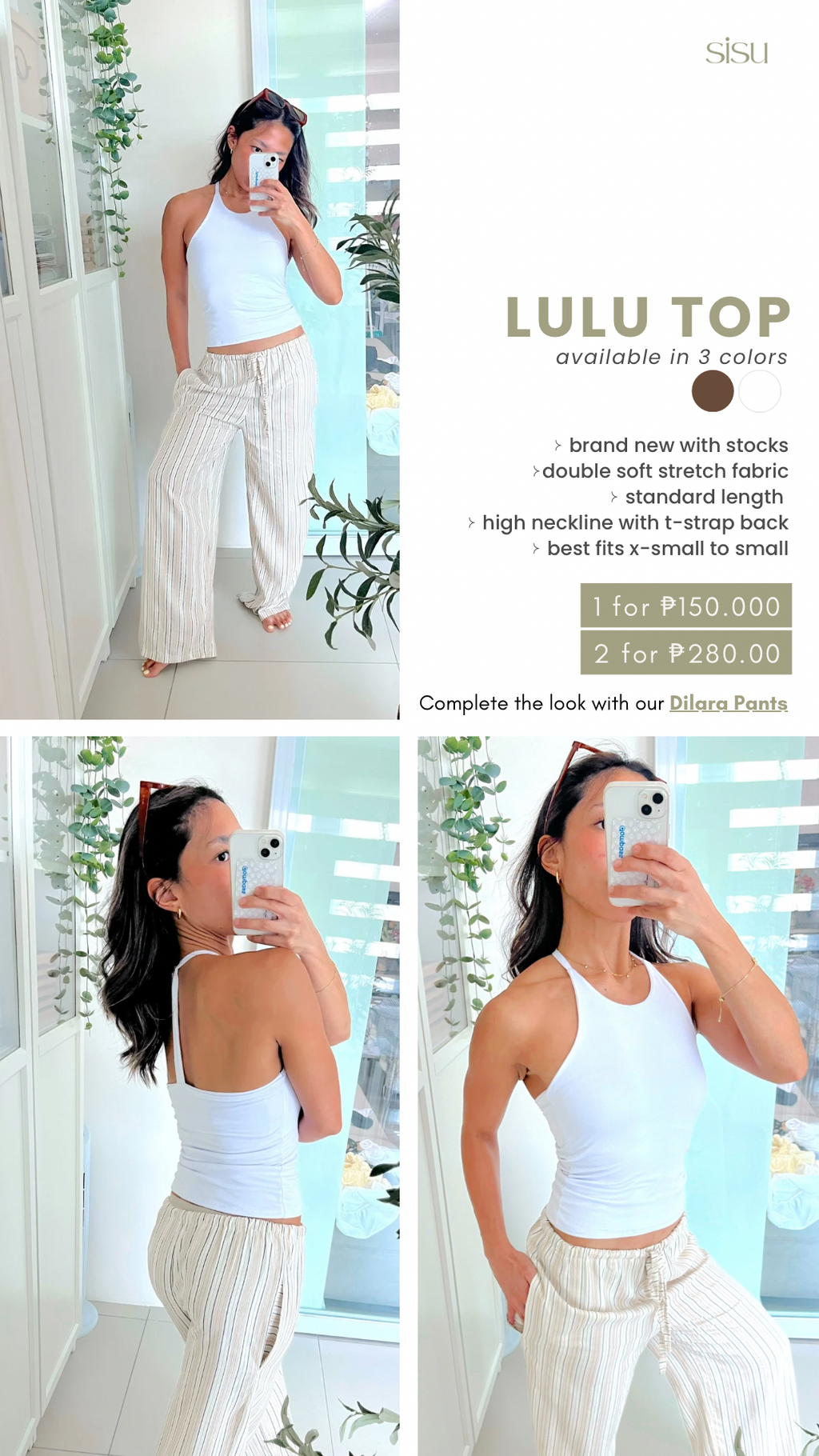 Lulu Top in White