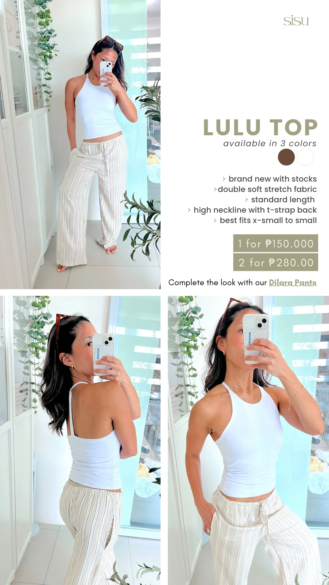 Lulu Top in White