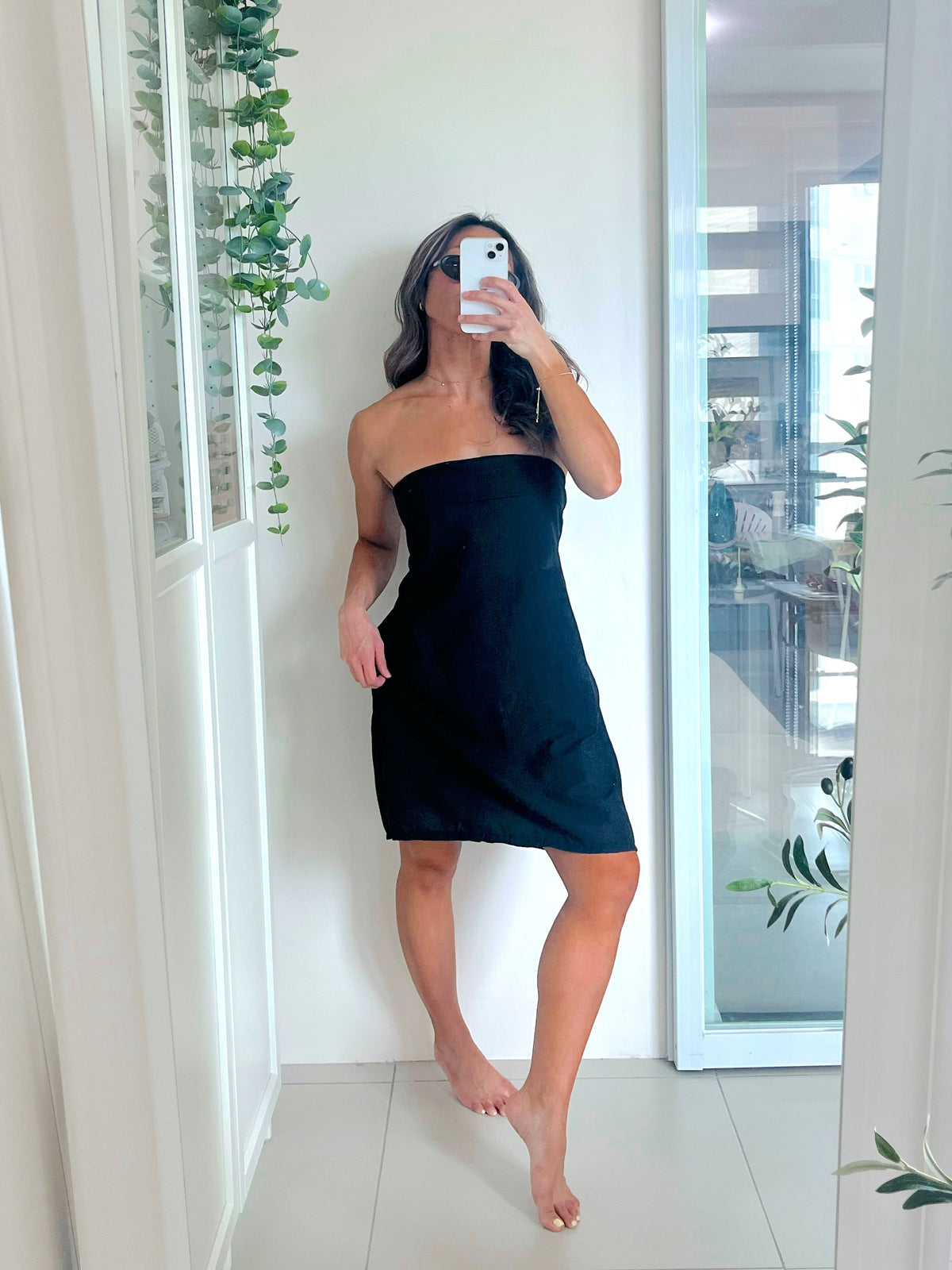 Coco Dress or Skirt in Black