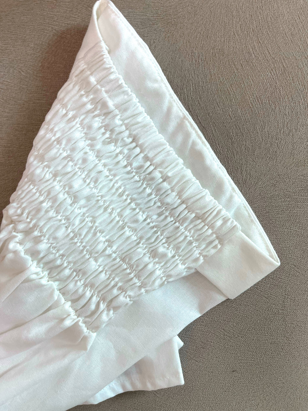 Yaz Top or Skirt in Plain-White
