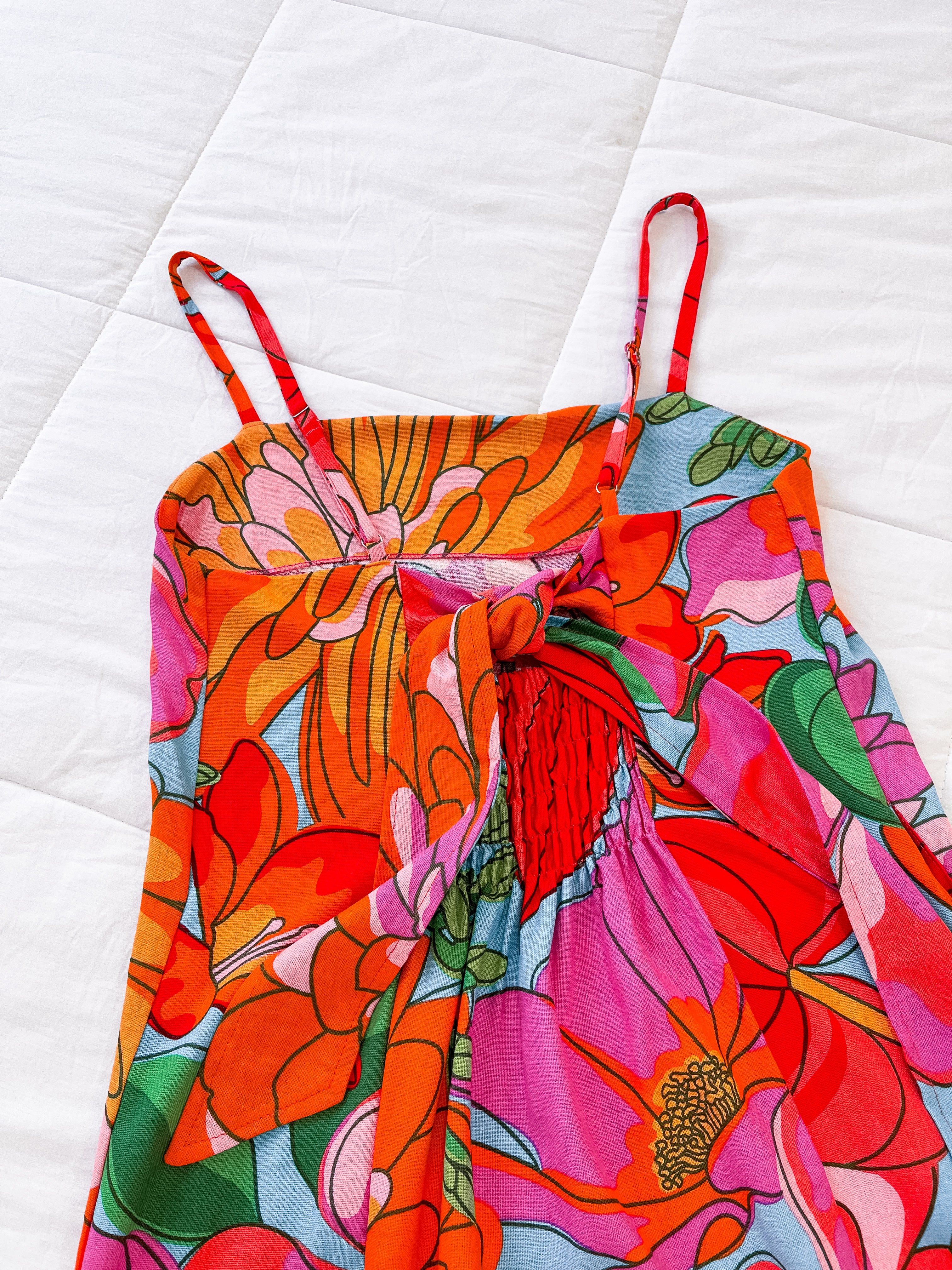 Soleil Dress in Hibiscus