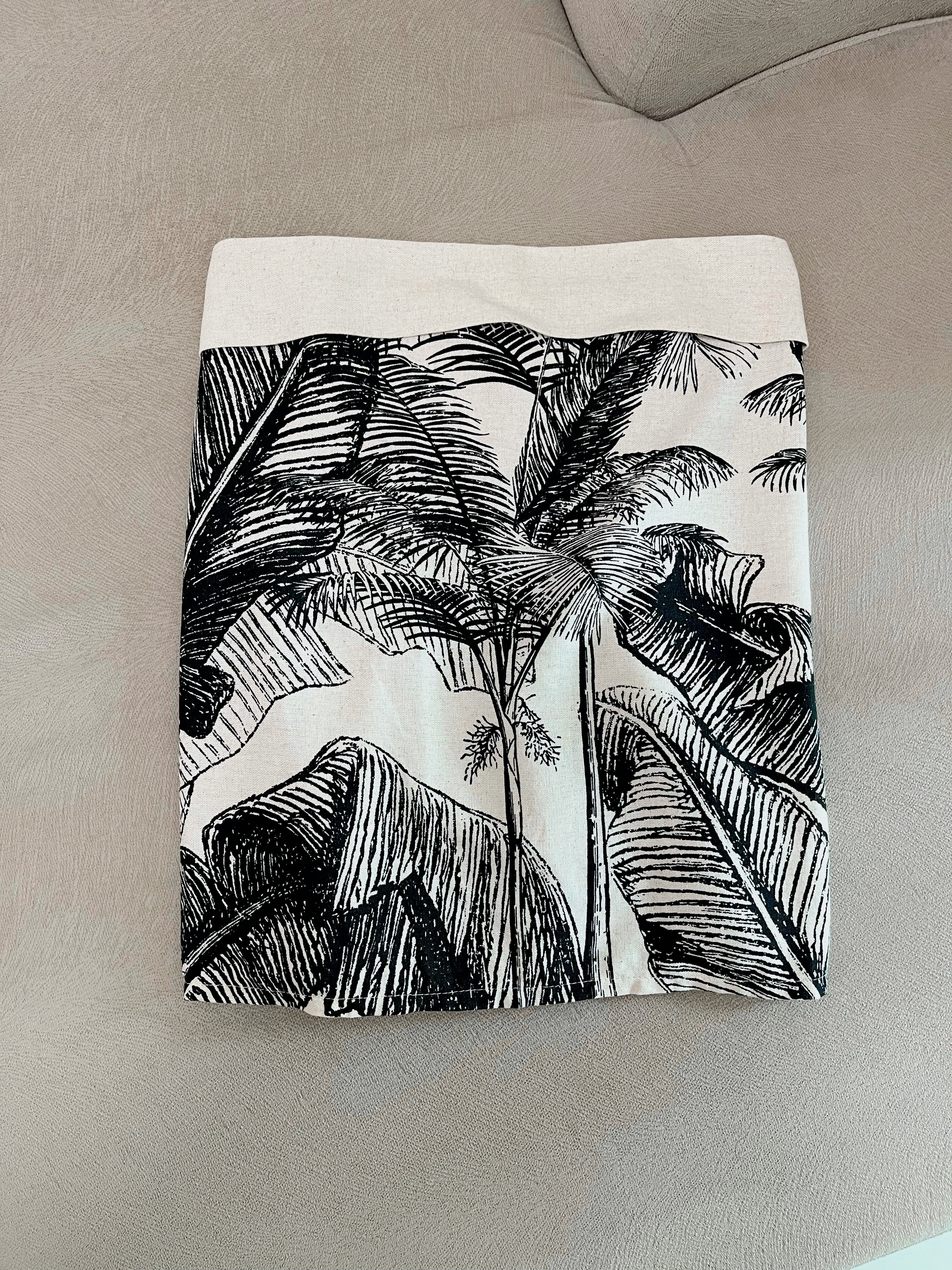 Yaz Top or Skirt in Palm Ink