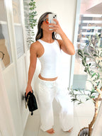 Lucia Pants in White