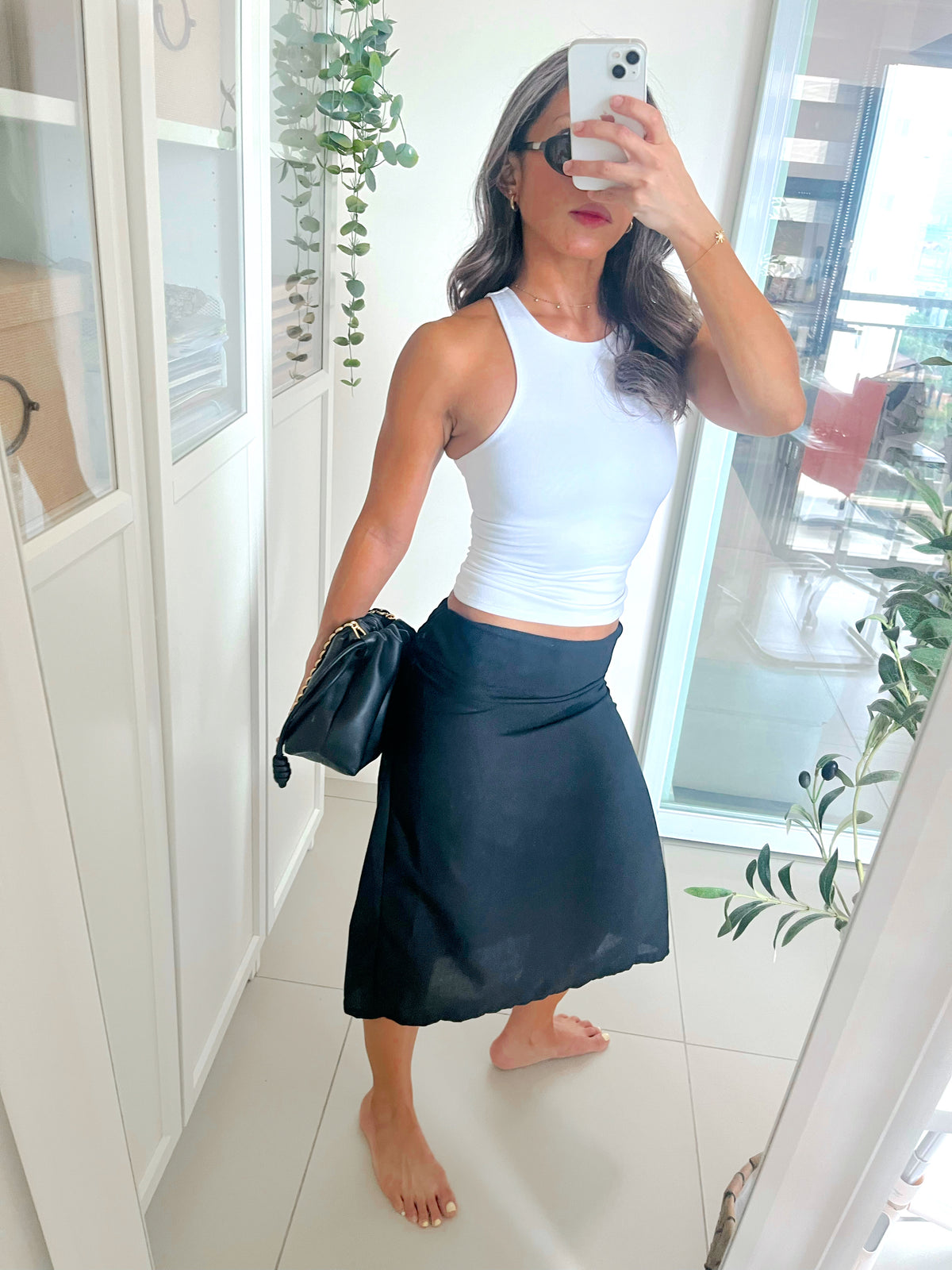 Coco Dress or Skirt in Black