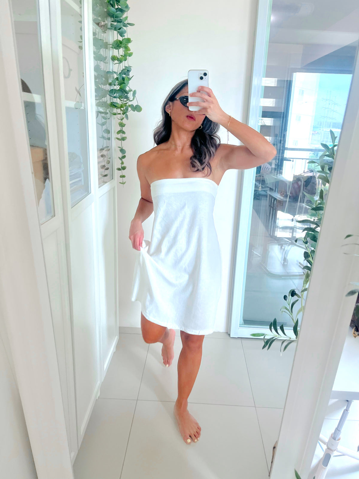 Coco Dress or Skirt in White