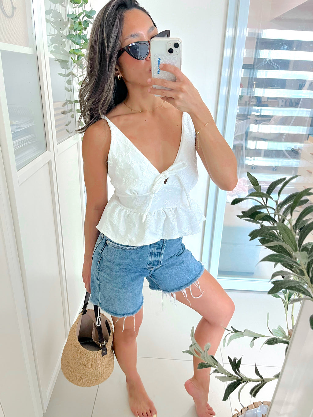 Mina Top in White
