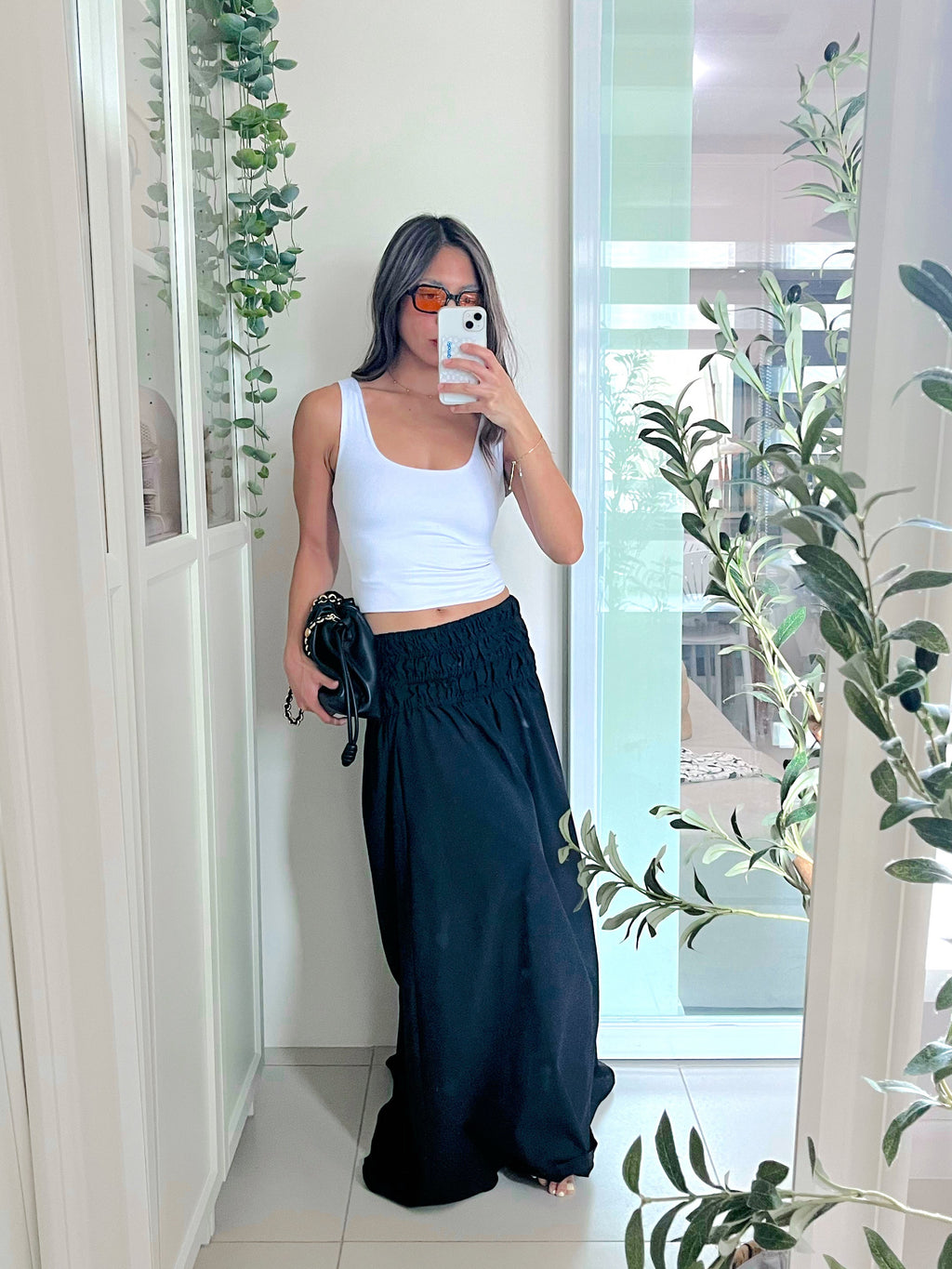 Marmaris Dress or Skirt in Black