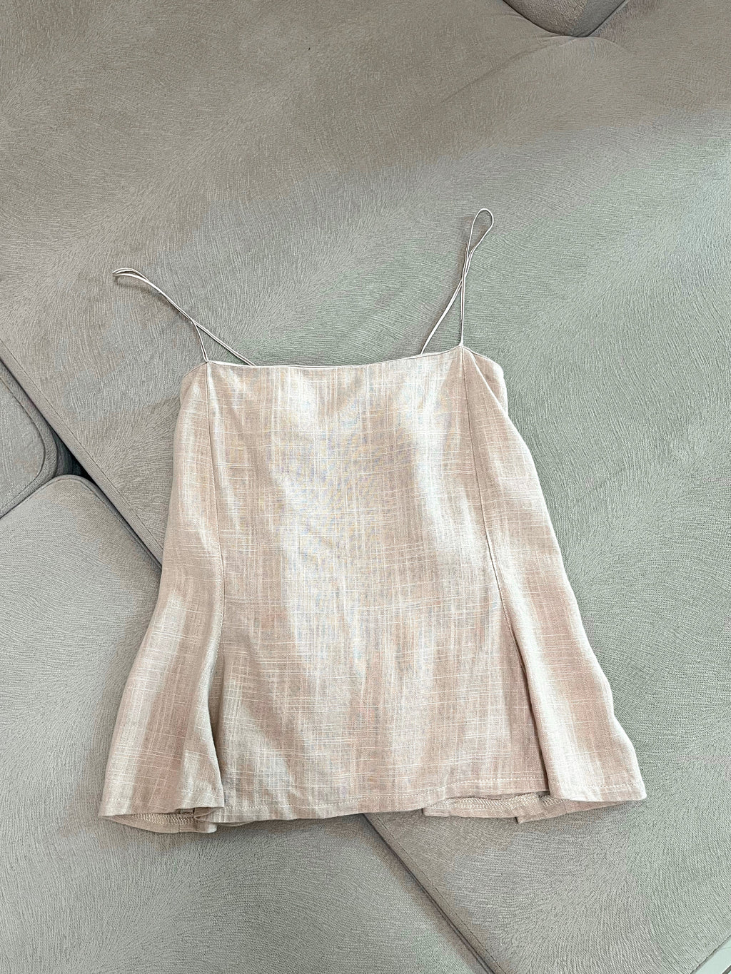Ayla Top in Dark Oat