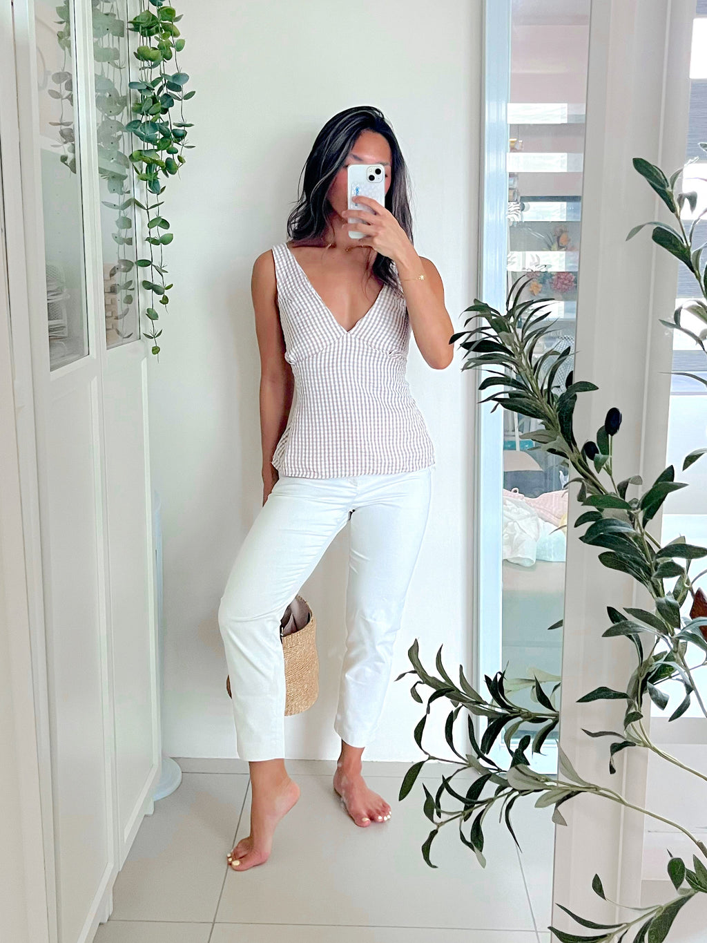 Lina Top in Oat