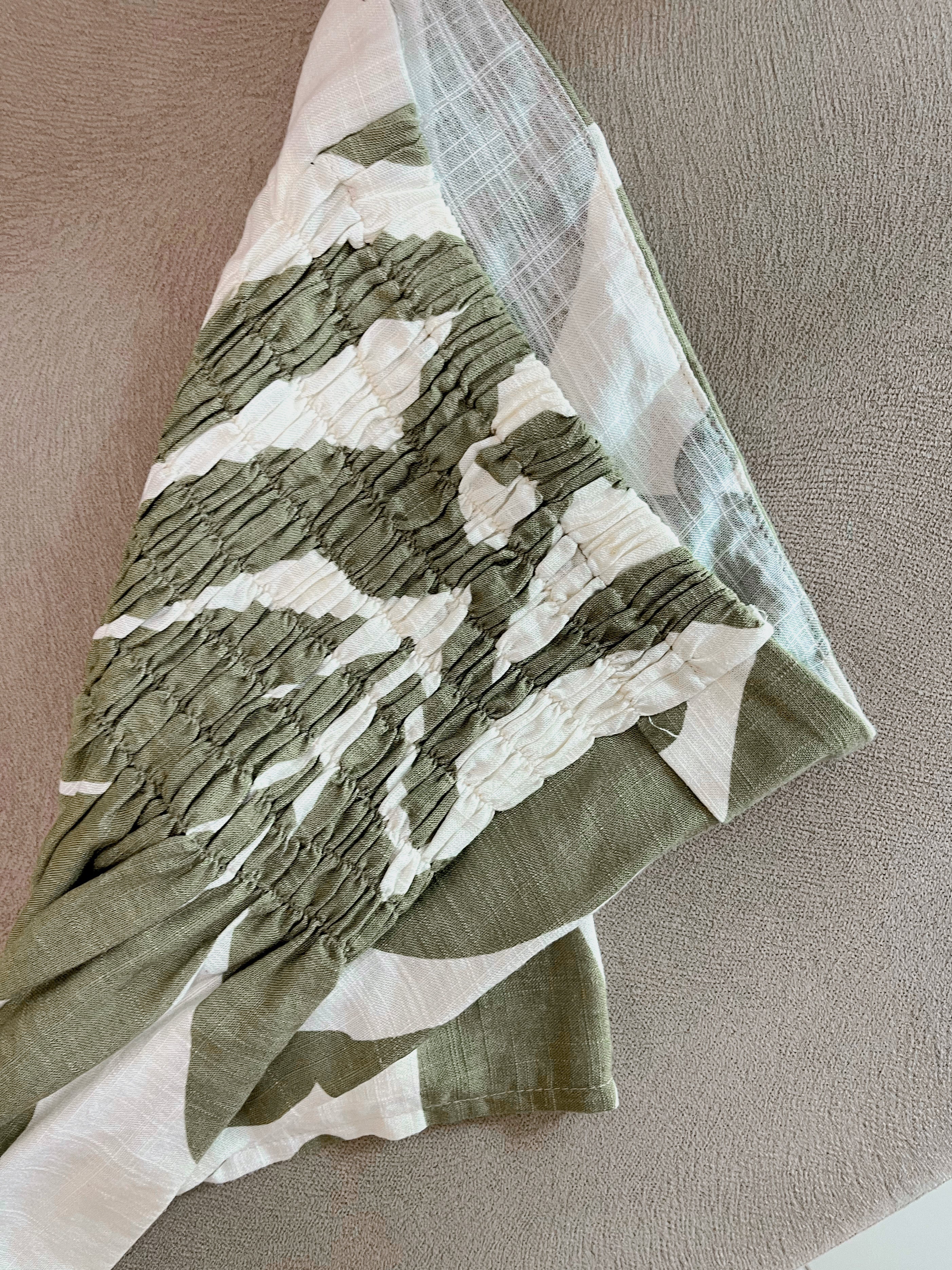 Yaz Top or Skirt in Sage Bloom