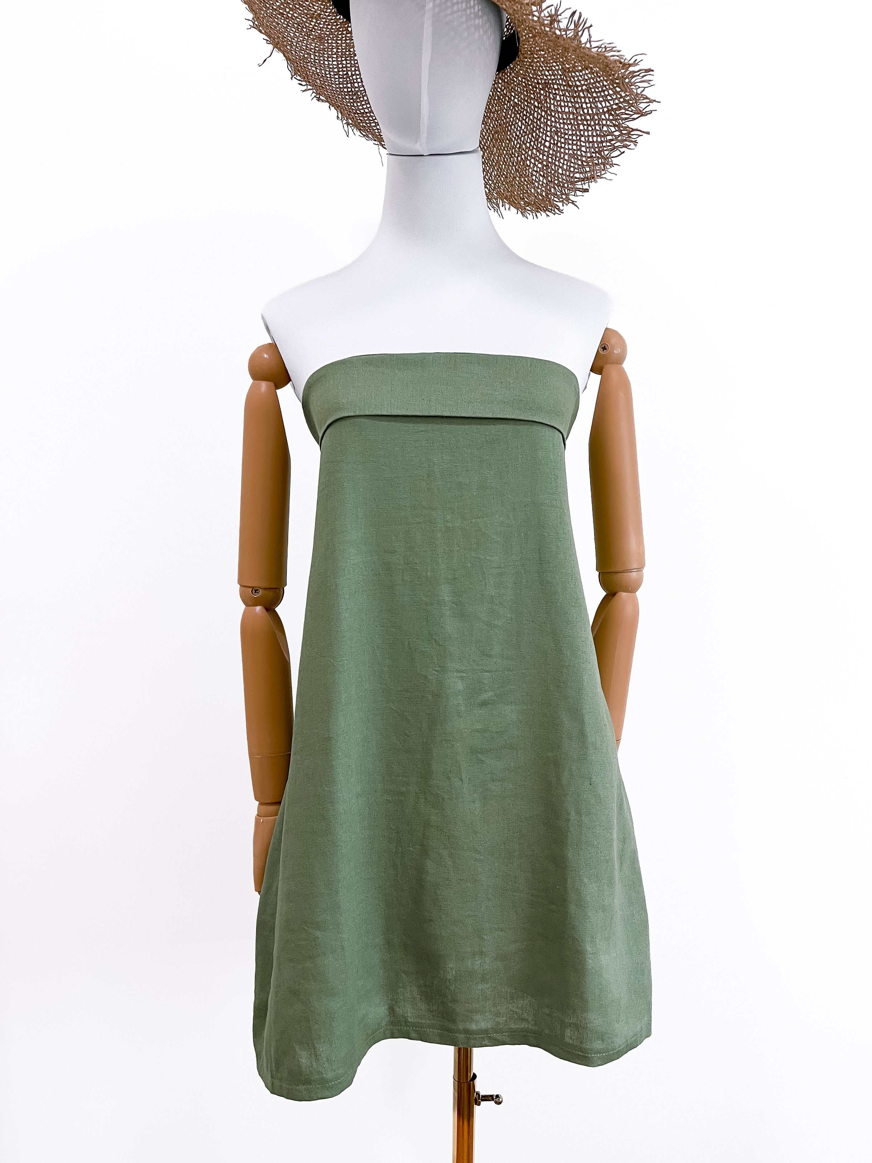 Coco Dress in Pickle