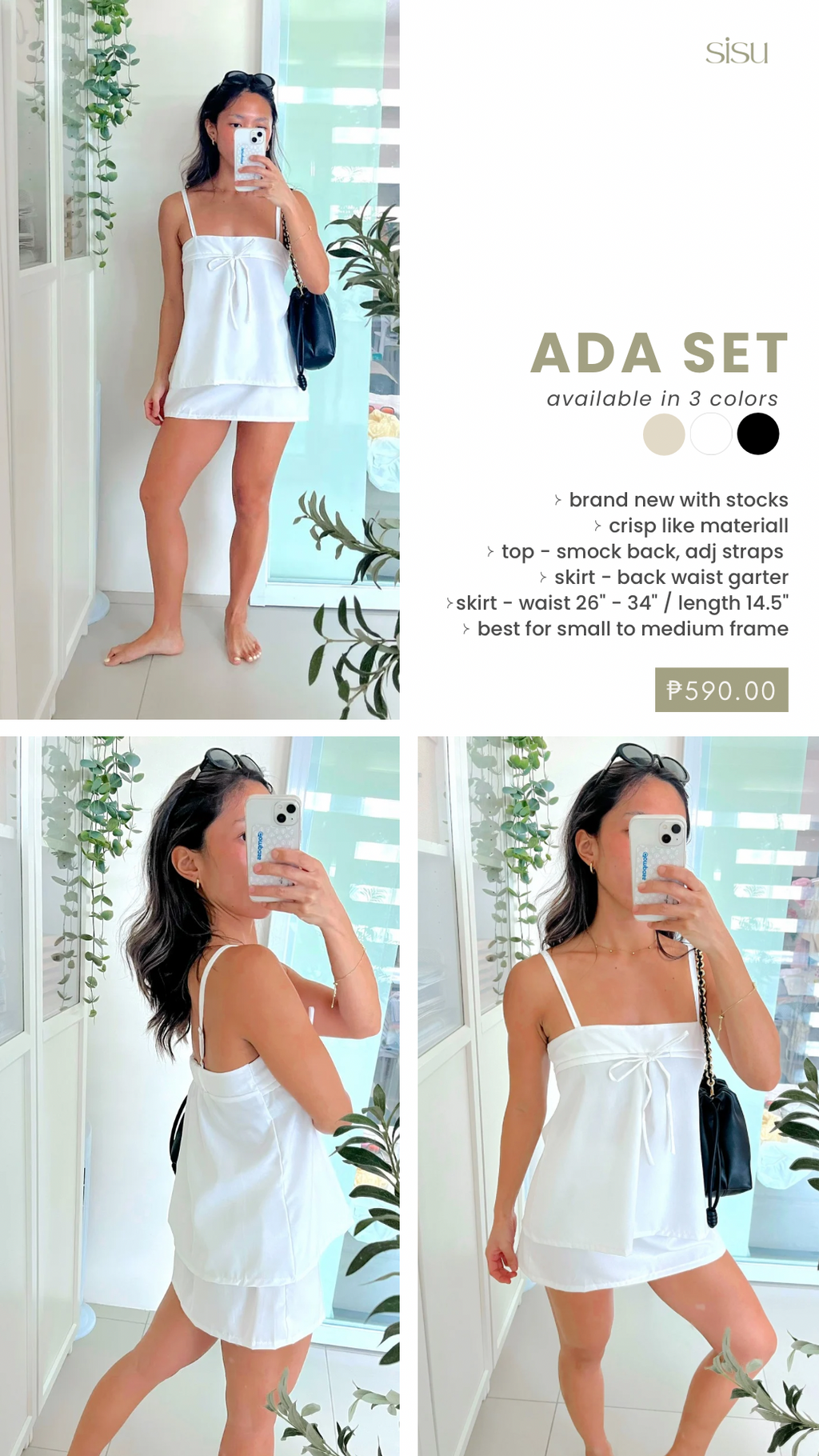 Ada Set in White