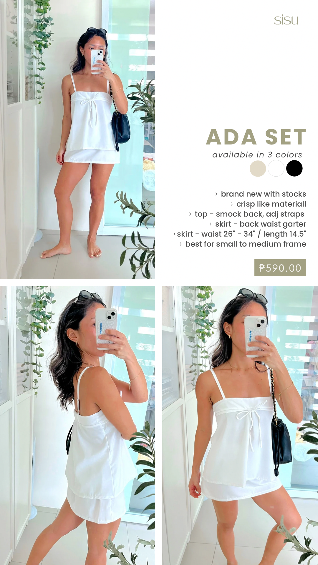 Ada Set in White