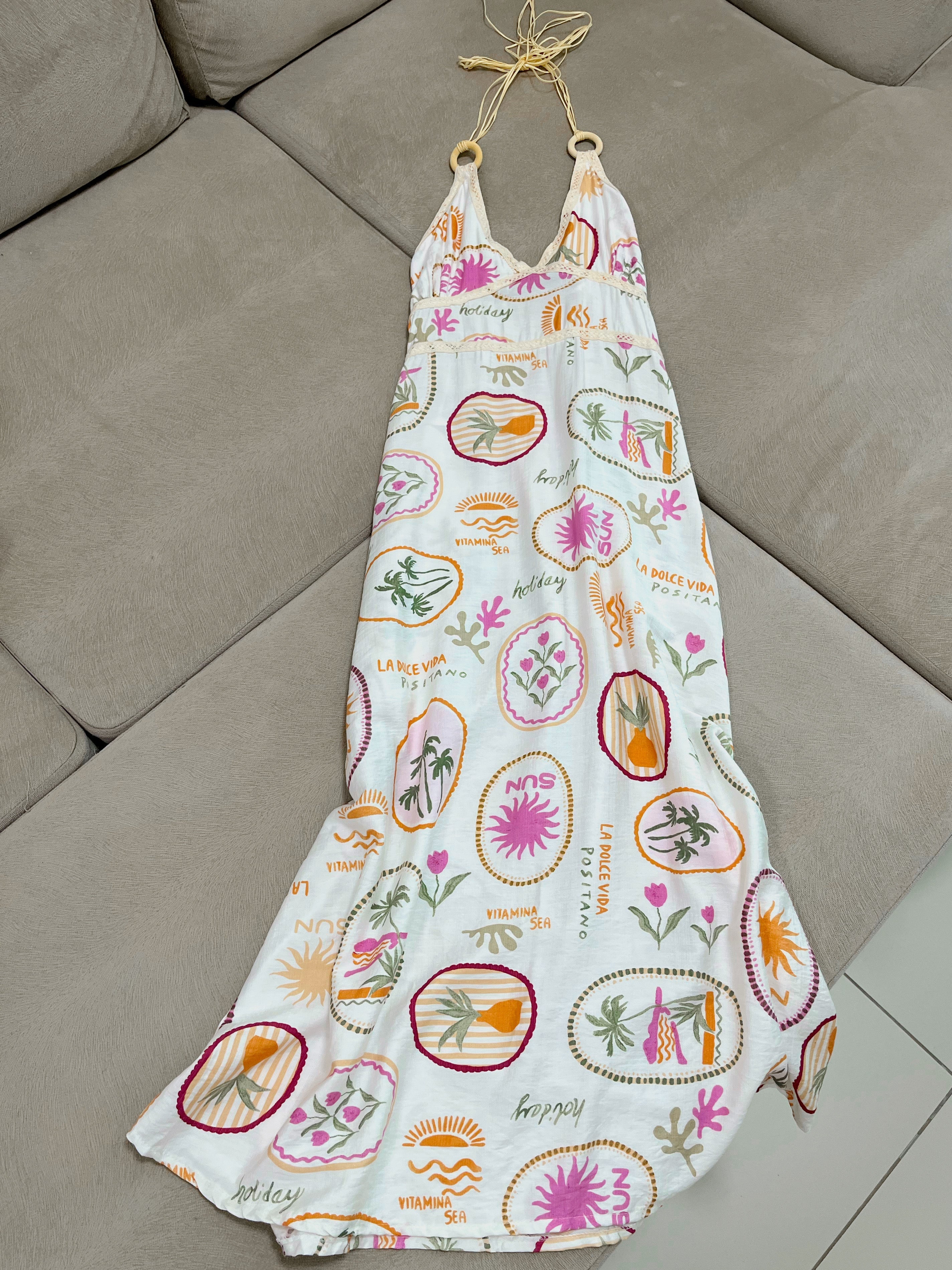 Avsa Dress in Vitamin Sea