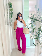 Kiyi Trouser in Magenta