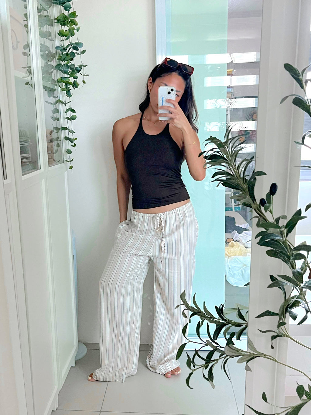 Lulu Top in Hershey Brown