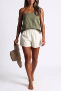 Drift Shorts in Off White
