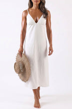 Capri Dress in White