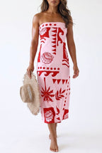 Marina Dress in Coral
