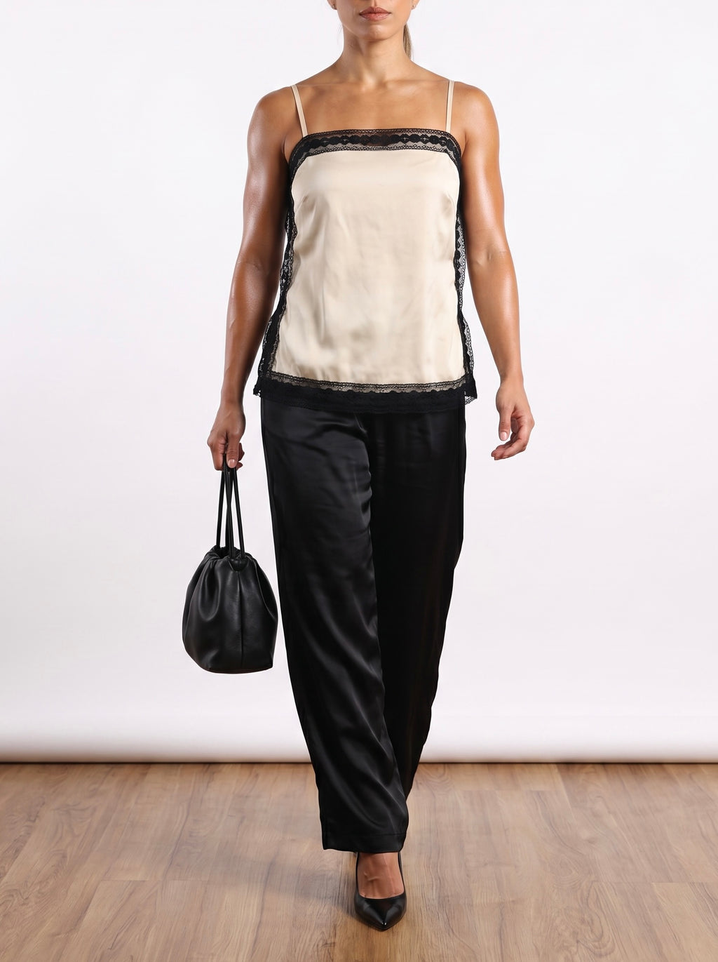 Sofia Top in Champagne