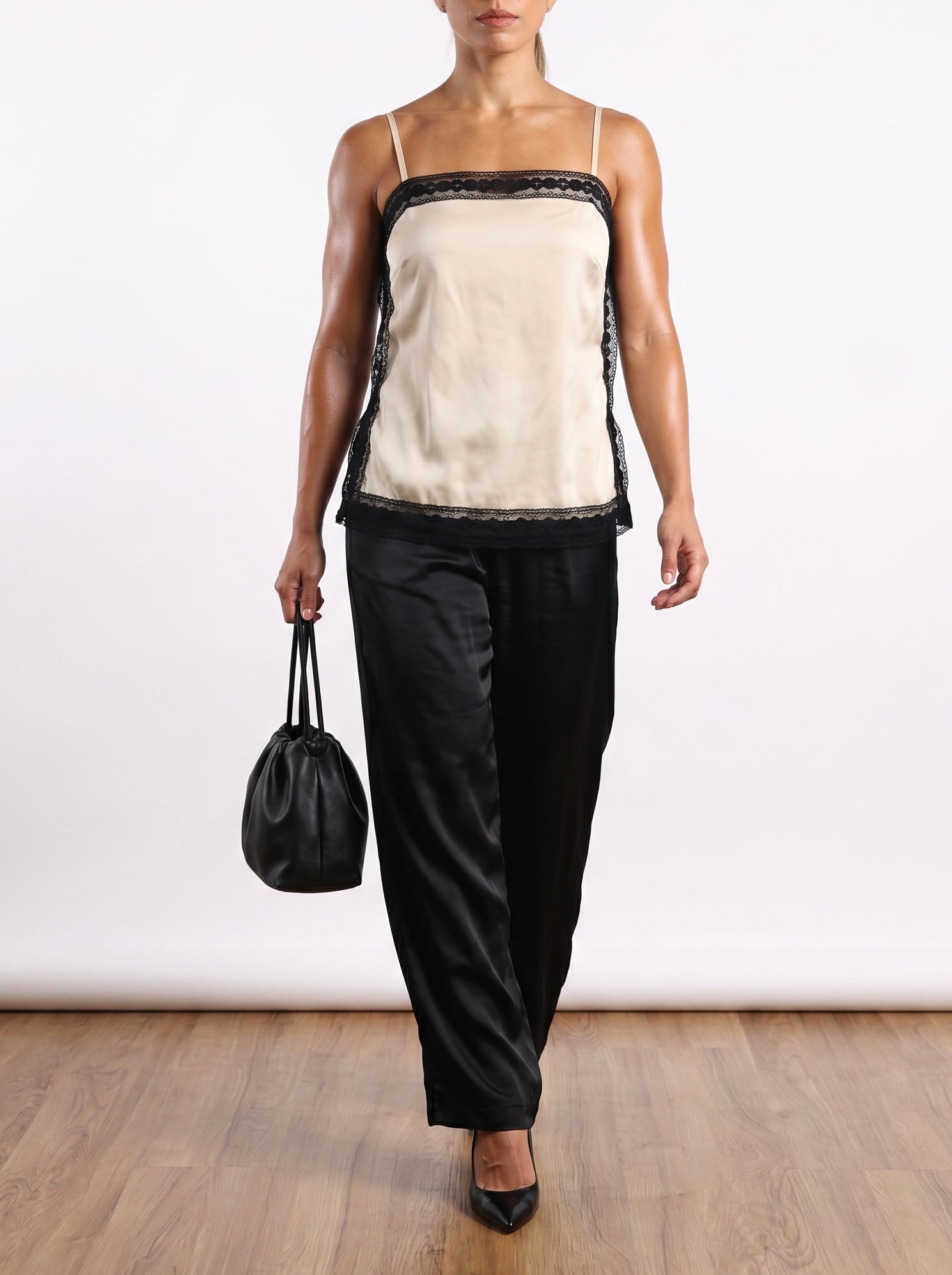 Sofia Top in Champagne