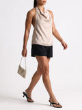 Felicia Top in Taupe