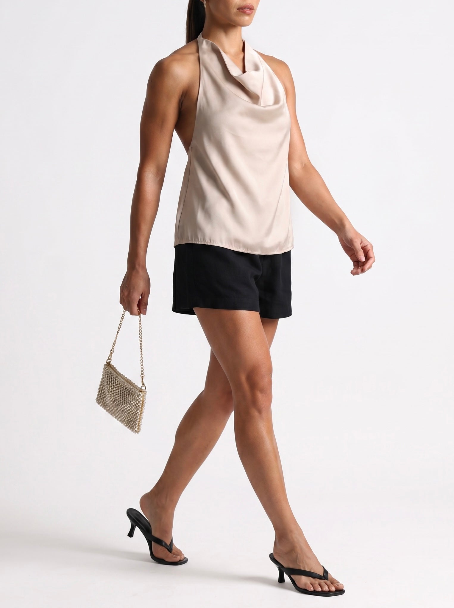 Felicia Top in Taupe