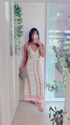 Avsa Dress in Vitamin Sea