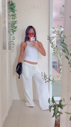 Lucia Pants in Brown